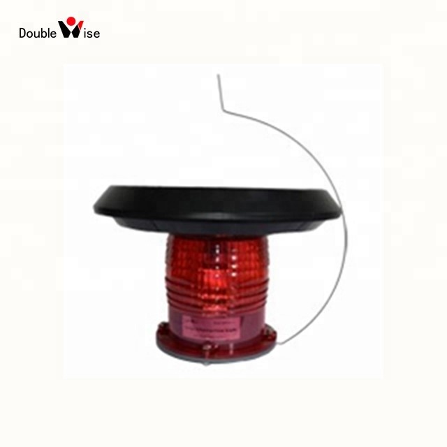 Doublewise ICAO FAA Medium-intensity Solar Tower Aviation Obstruction Light with Low Price