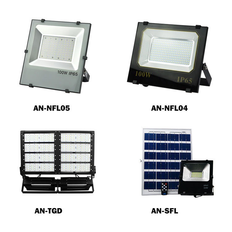 Anern 90000 lumens led floodlight 1000w LED stadium light