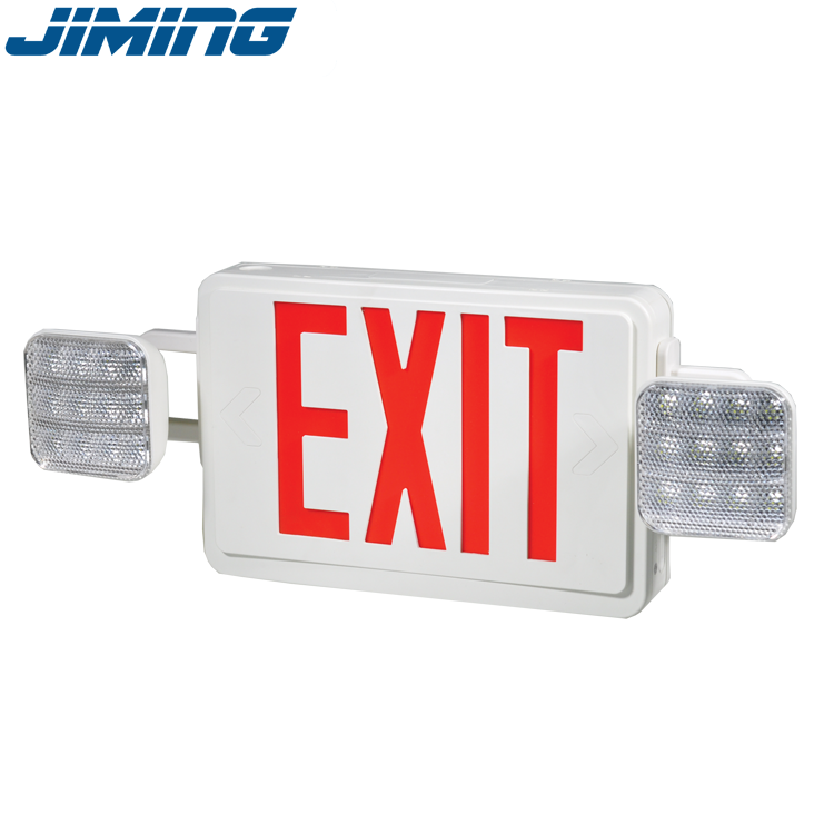 UL Exit Sign Combo Emergency Lighting JLEC2RW cUL emergency light electric exit sign