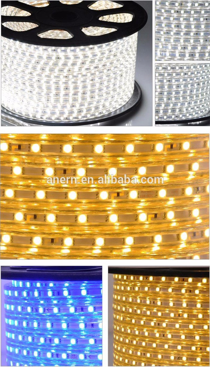 High efficiency IP65 flexible waterproof led strip with Super Bright