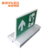 Acrylic Board Emergency Led Running Man Arabic Saa One Box Battery Back Up Fire Safety Exit Light Exit Sign