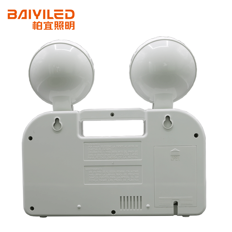 Polycarbonate body and heads 220V-240V Double Spot Lights