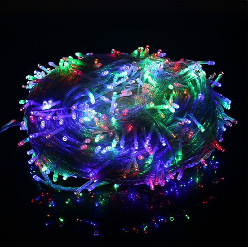 3m 30led rgb solar led string lights outdoor decorative  bodhi leaf flower for christmas amazon