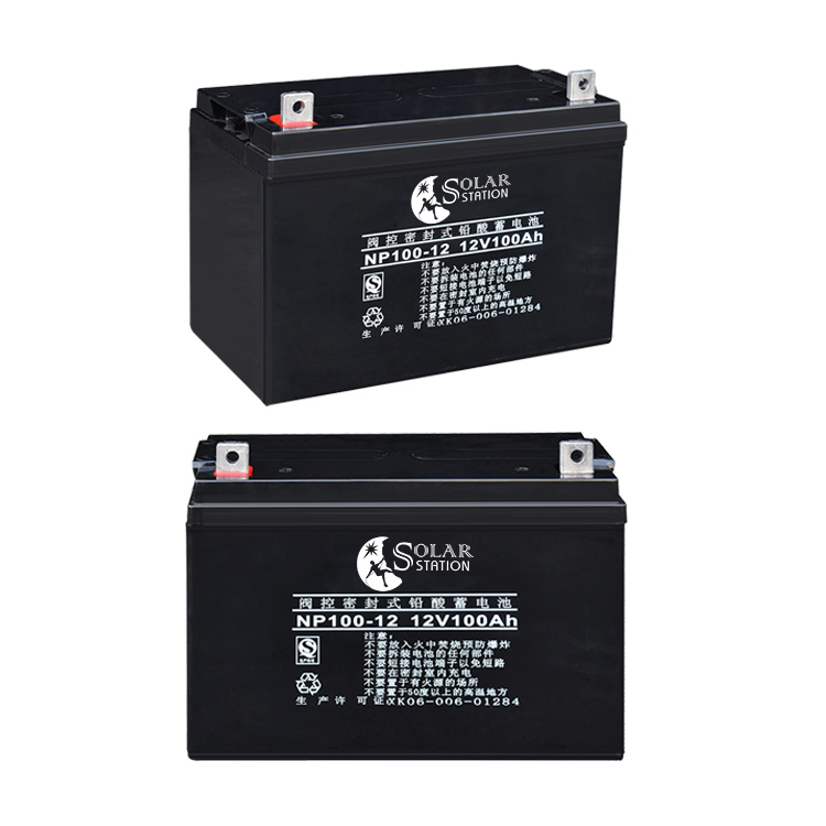 High performance agm battery solar 12v 100ah battery