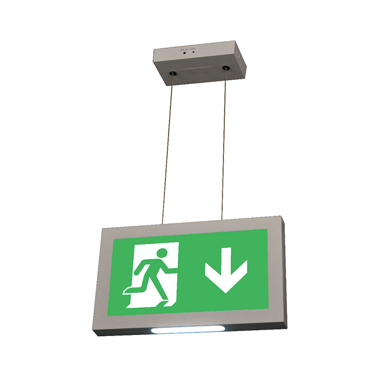 Ceiling Recessed LED emergency Light Fire Safety Exit Signs