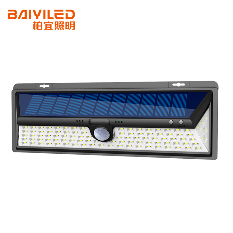 Wall Sensor Garden Outdoor 60 Led Solar Motion Light