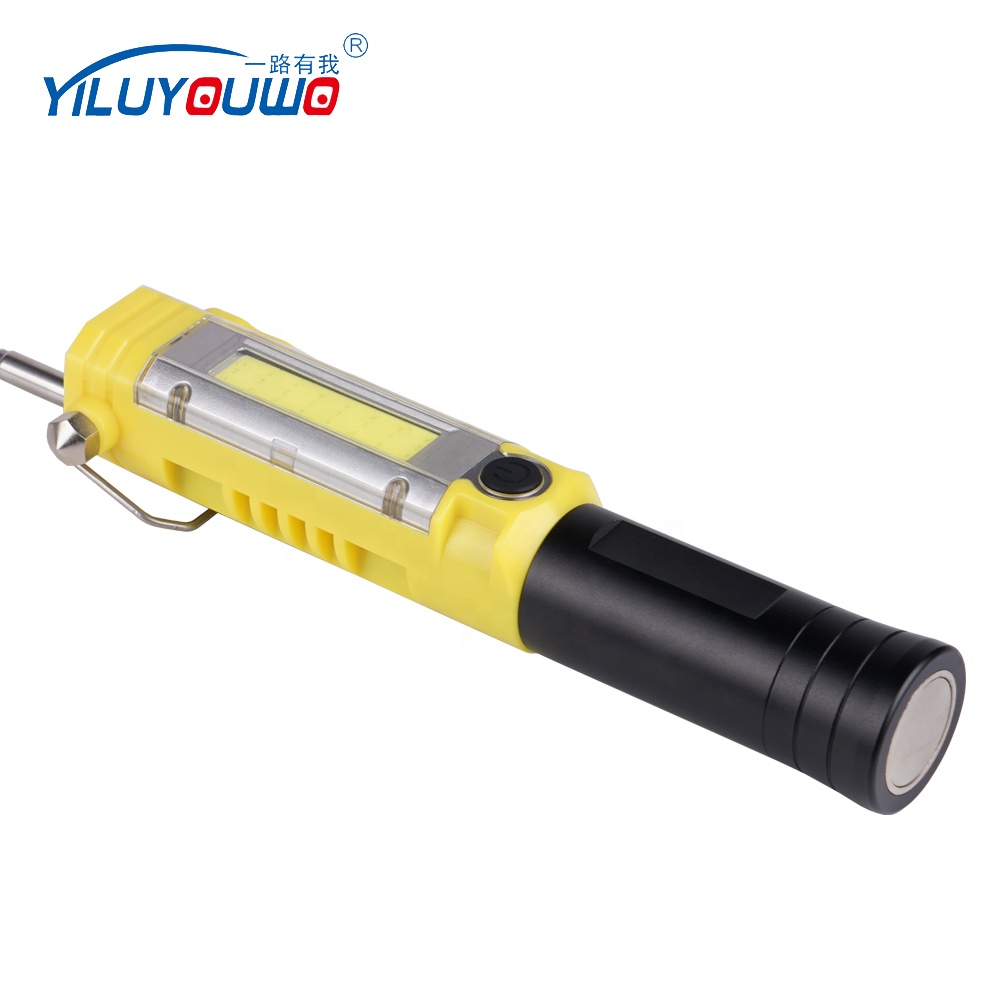 Portable LED Rechargeable Multifunctional Safety Hammer Flashlight