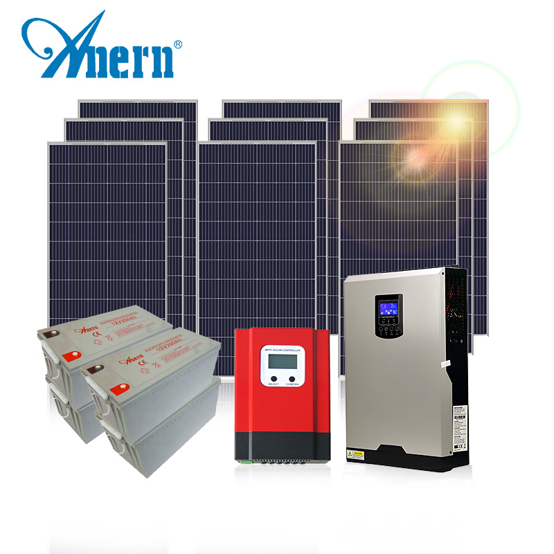 Customized solar power system 5kw solar panel price india