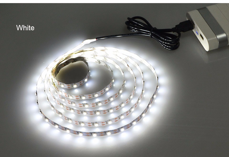 Hot RGB Led Strip Light Kit USB Led Strip 1M To 5M Backlight TV Rgb 5V Light Strip 2835 5050 tv Backlight