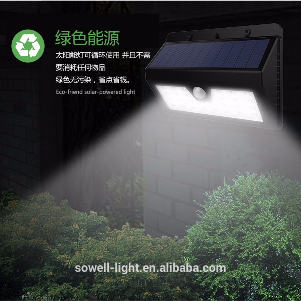 Shopping Online 90% discount 20 LEDS Solar Home Light with PIR sensor