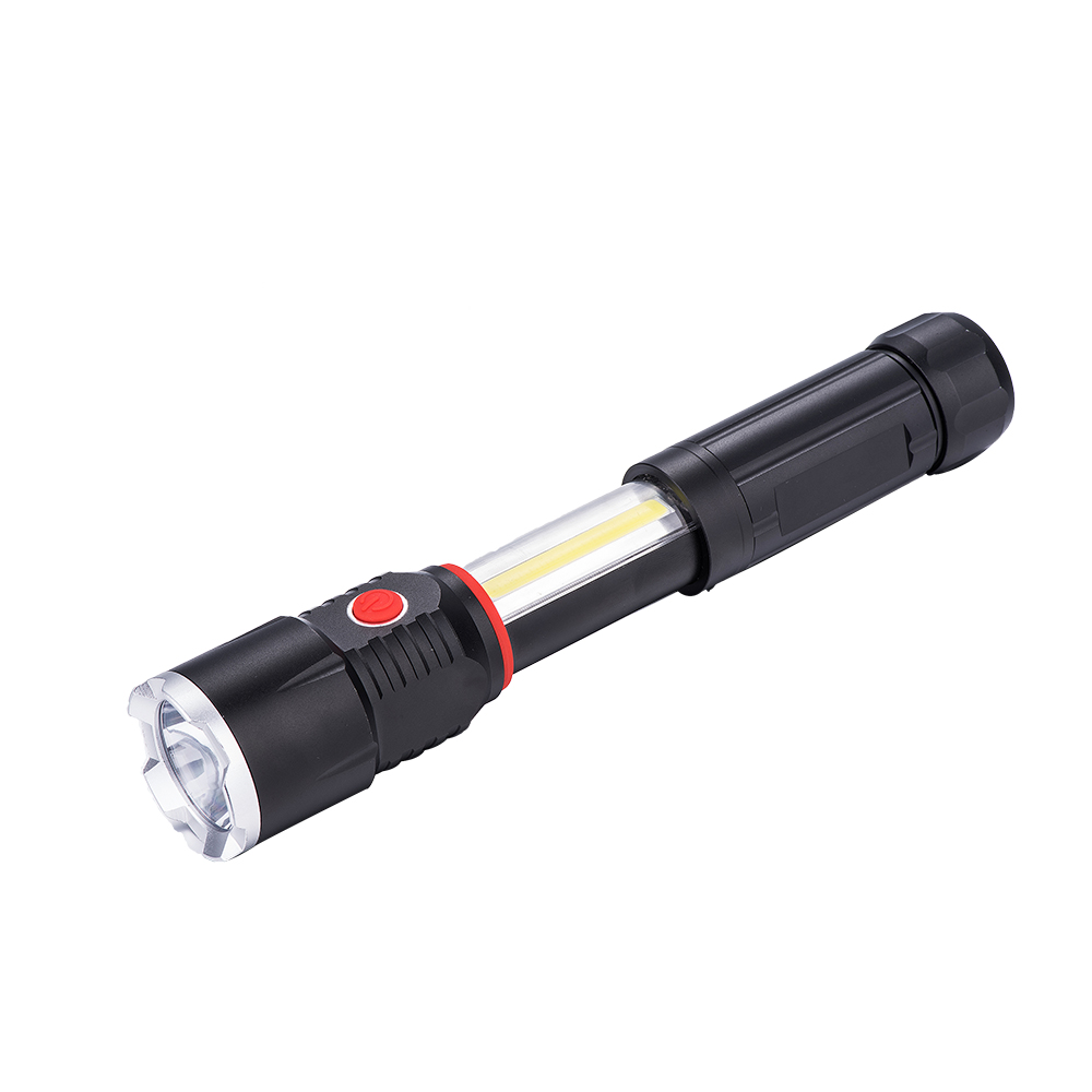 High Power COB Tacical Aluminum Flashlight With Tail Magnet