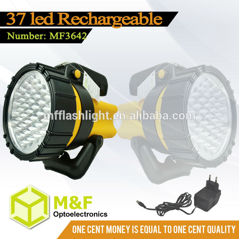 37 LED Rechargeable Lantern Work Light heavy duty search light Torch Spotlight Lamp