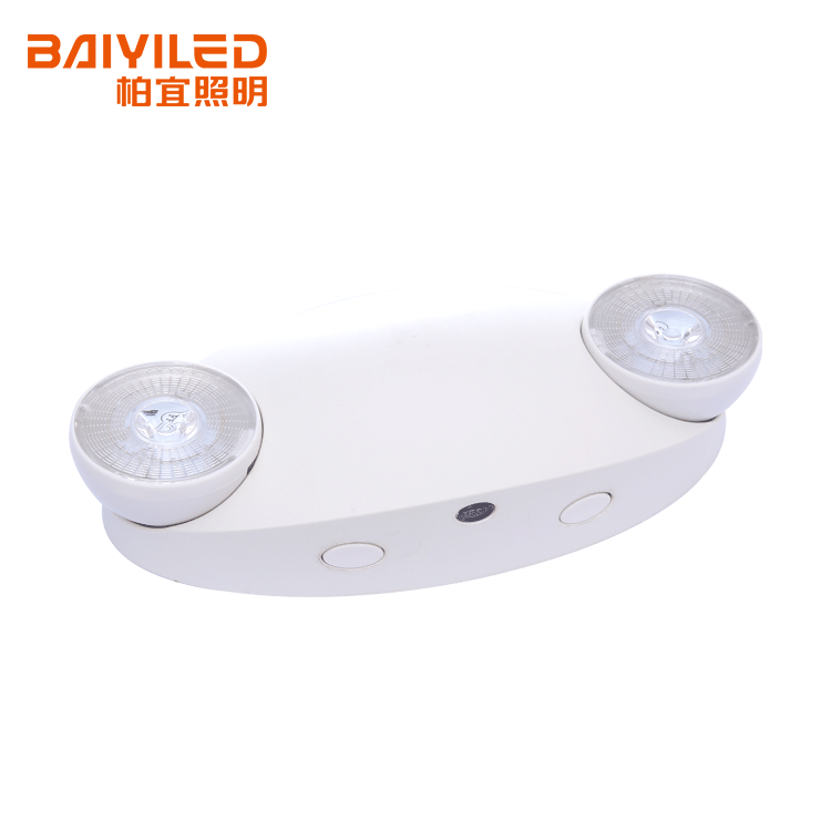 Wall Mounted Led Non Maintained Twin Spot Emergency Light Recessed