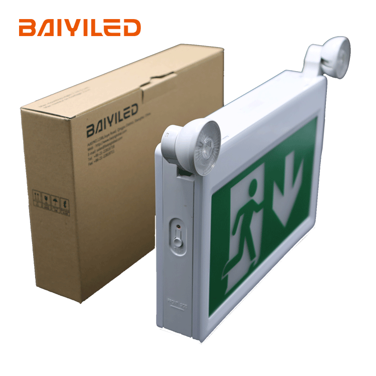 Fire Resistant Exit Tuv Con Kit De Emergencia Emergency Led Rechargeable Light