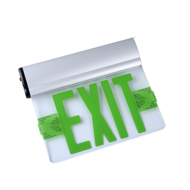 New Model With Battery Backup Led Rechargeable Dubbelzijdig Exit Sign