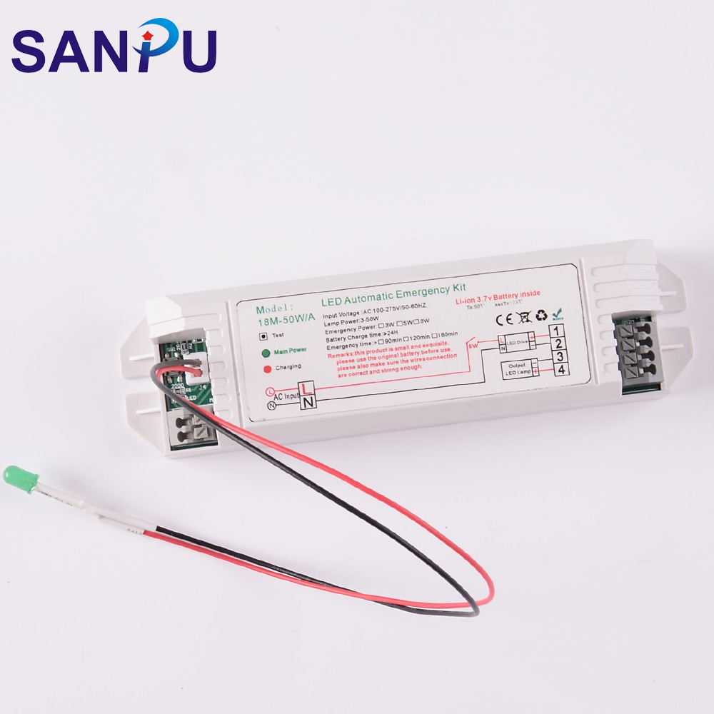 High Quality Li-ion Battery Backup Emergency LED Power Supply