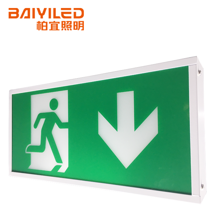 Doublelegend Edge Lit Led Abs New Technique Indoor Light China Emergency Exit Sign Board