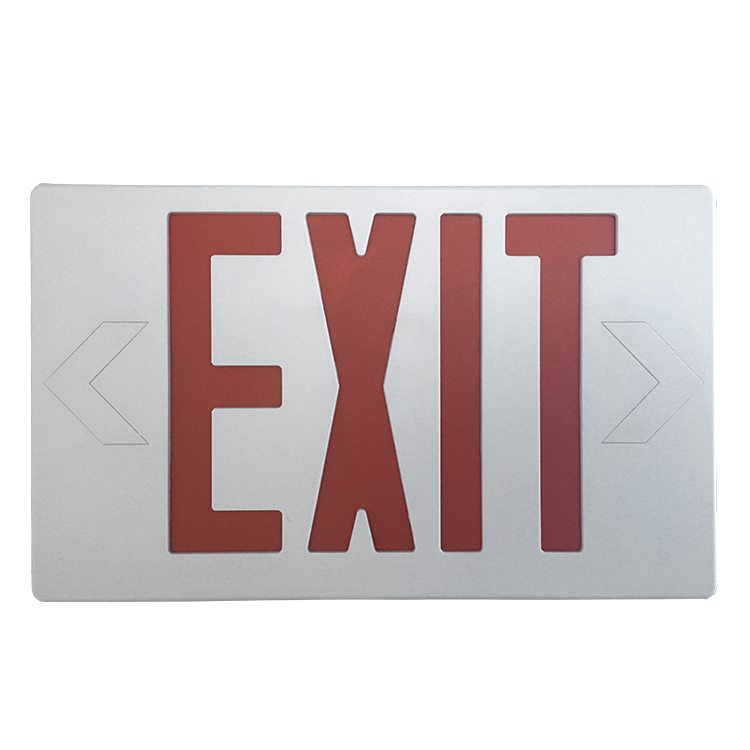 Luminaire Led Luminous Sign Pvc Bulkhead Evacuation Emergency Light For Hotel
