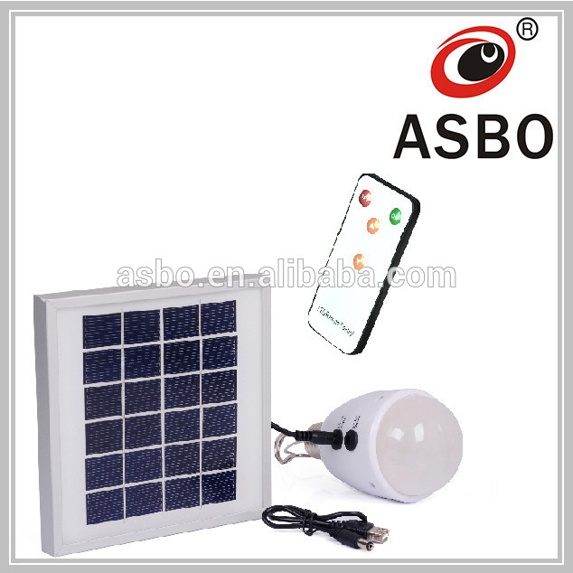 Home Appliance Solar Powered 6 Volt LED Light With Charging