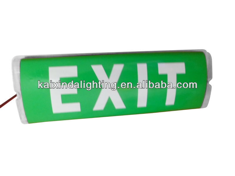 IP65 T5 2* 8W Emergency Bulkhead Lighting with exit sign