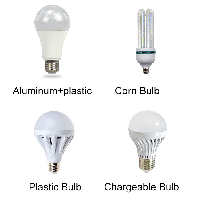 E27 B22 skd led bulb raw material parts