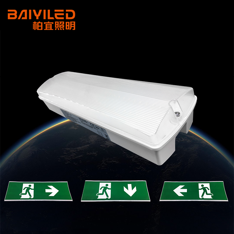 16 Led Ip65 Luminaire Emergency Bulkhead Light 60W E27