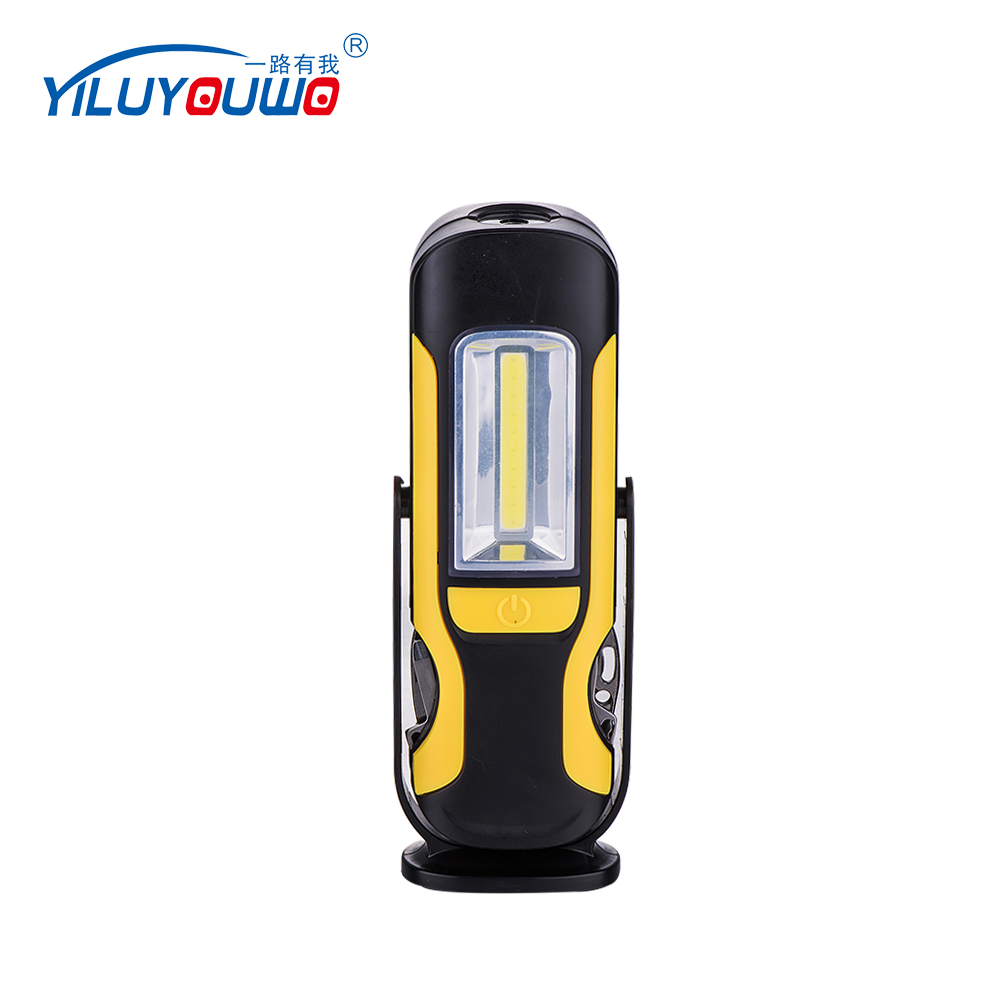 New Multifunctional Aluminum COB Worklight By Red Light Danger Warning Flash