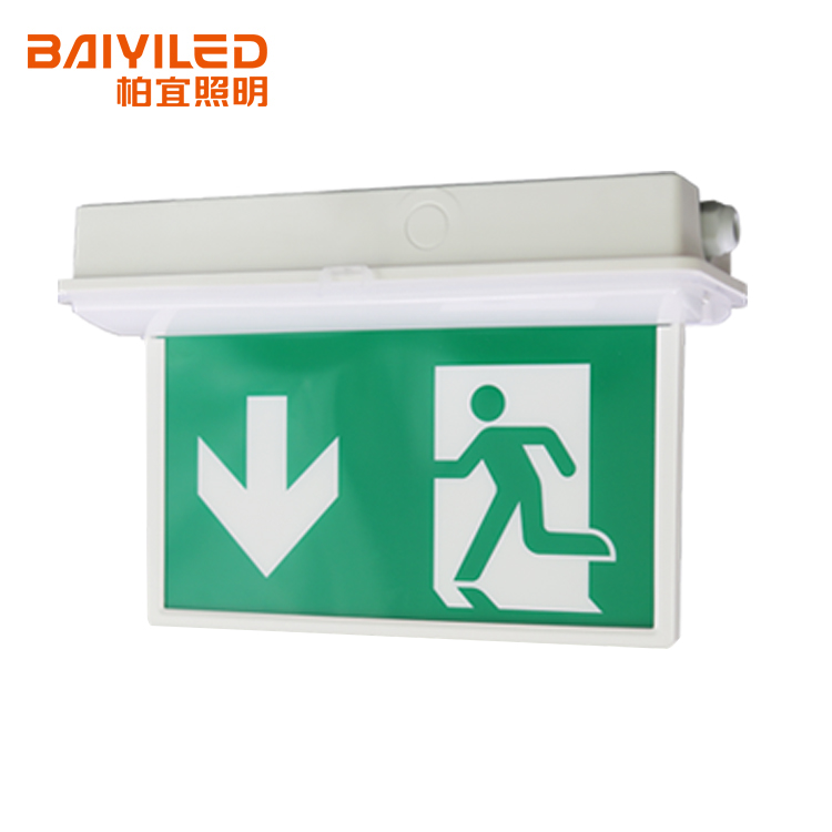 Factory direct supplier led fire exit sign