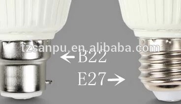 Hot sale Warm white E27 SMD2835 plastic rechargeable emergency 5w 7w 9w 12w led bulb