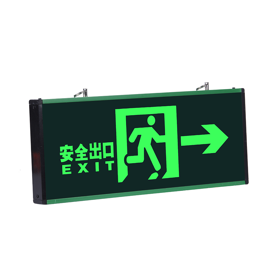 fire resistant emergency exit sign led board