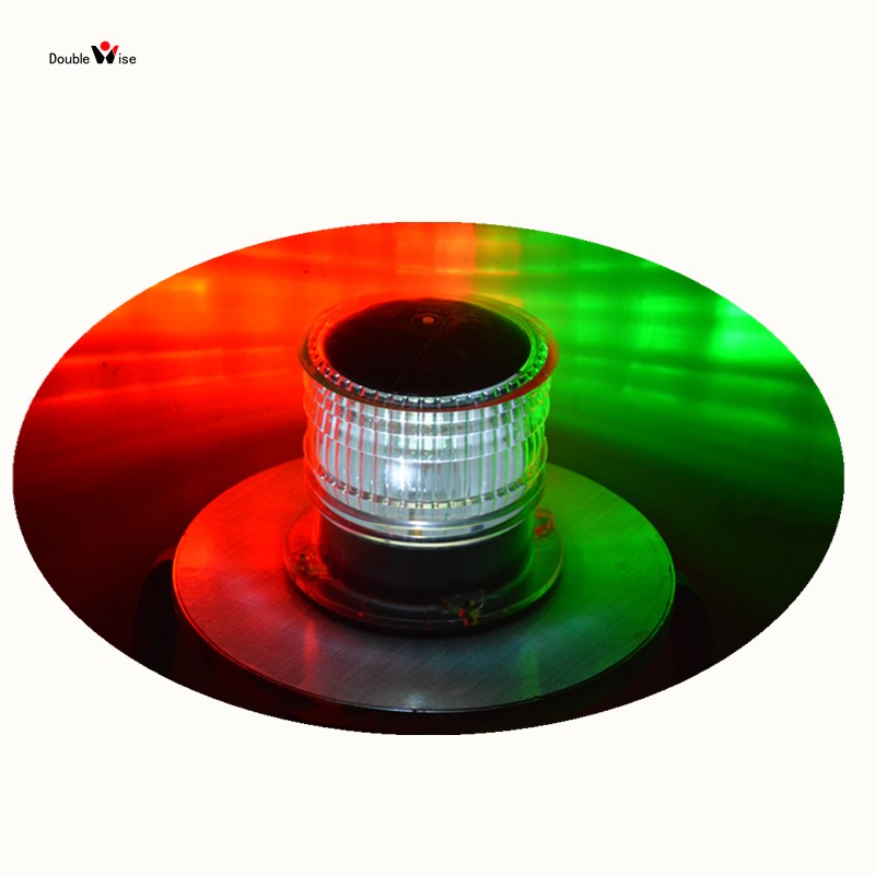 Fishing Boat Signal Solar Tri-color Marine Navigation Light