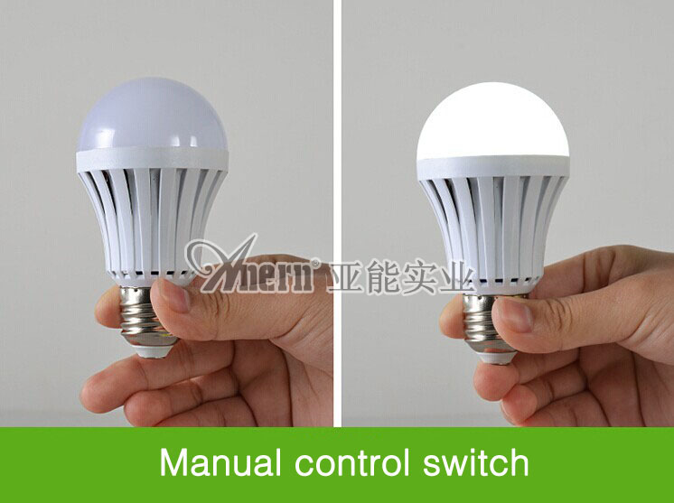 China manufacturer rechargeable led bulb lights price 5w