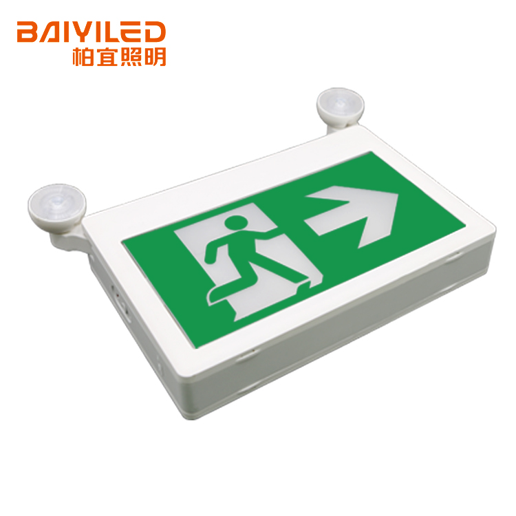 BAIYILED OEM/ODM Professional double faces exit sign led light