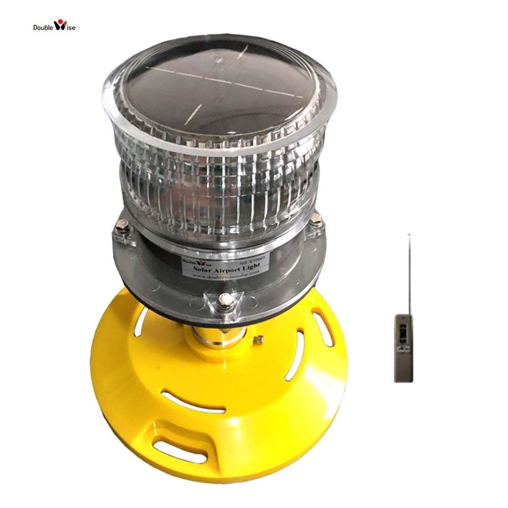 Doublewise Solar Wireless LED Airport Airstrip Aerodrome Runway Edge Light