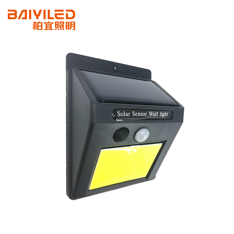 Wall Outdoor Motion Sensor Garden Ground 48 Led Solar Light