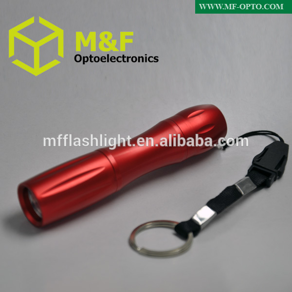 Portable handheld camping led mini torch with 1xAA battery