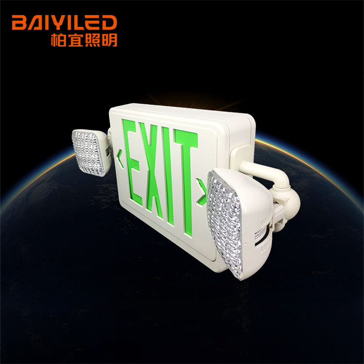 Fire Emergency Light Recessed 4.5W Abs Housing Exit Sign