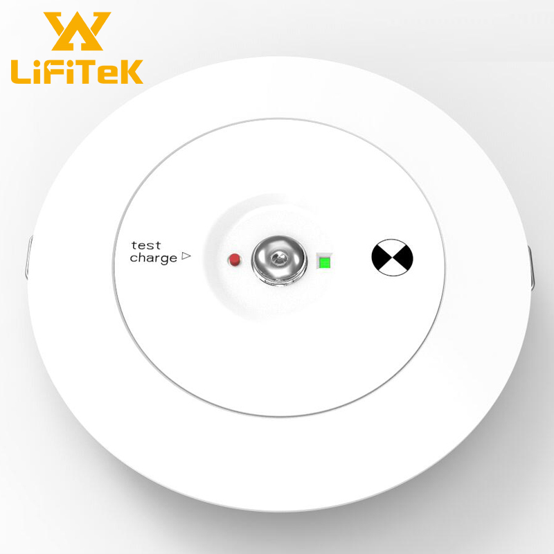 3000 hours rechargeable led recessed downlight 3w 328lm with CE RoHS SAA certificate