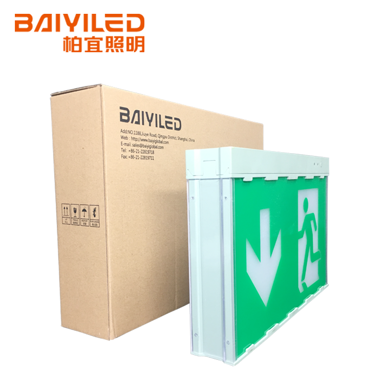 North American Standard 2 Year Warranty Exit Box 2017 New Led Sign Sale 220v Exit Sign