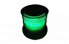 Double wise COLREGS72 LED 3NM Boat Solar Powered LED Marine Navigation Light