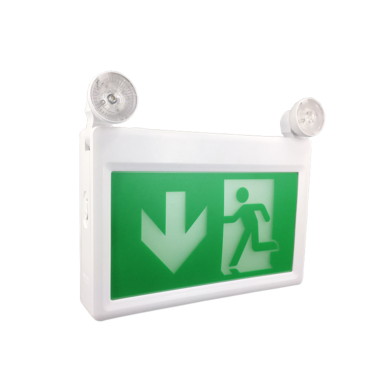 Canadian Hot Running Man Arrow Bulkhead Exit Sign