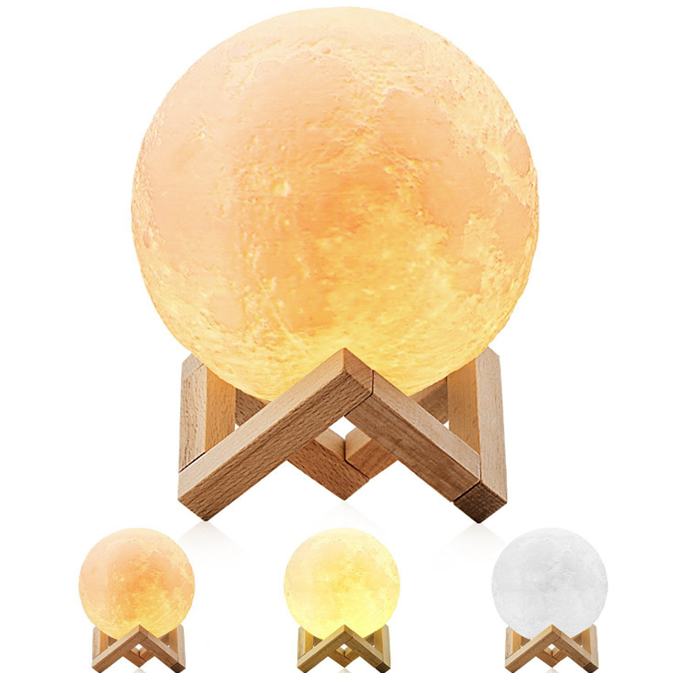 Print Quran Usb Air Humidifier 3d Moon Lamp