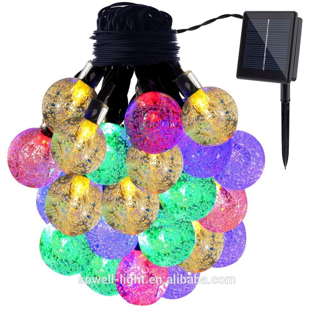 Garden Decorative Led Crystal ball string light