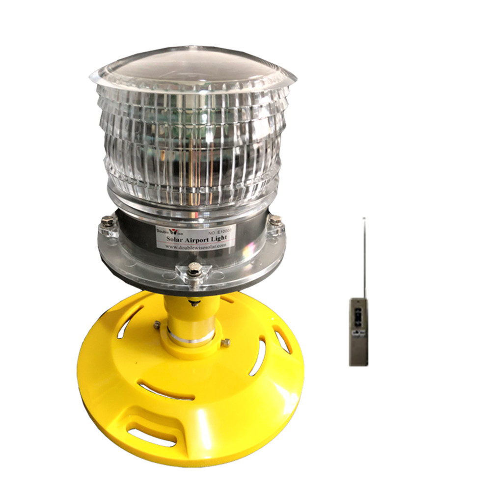 Doublewise ICAO FAA Wireless Led Solar Airport Taxiway light