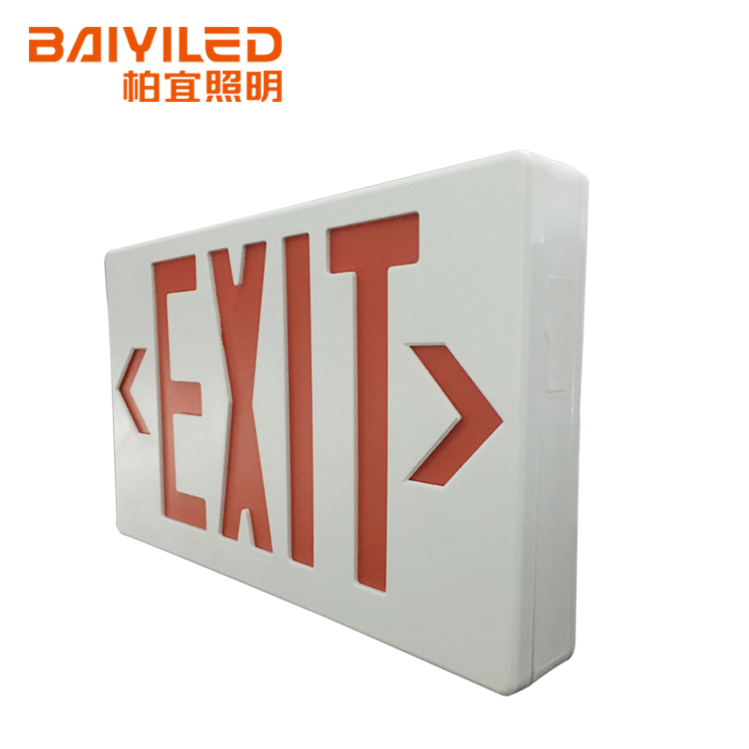 Emergency Signage Malaysia Led Lighted Ip65 Waterproof Exit Sign Diffuser