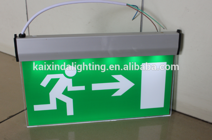 4w emergency exit sign led board with CE RoHS