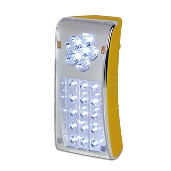 Wall mount rechargeable LED emergency light