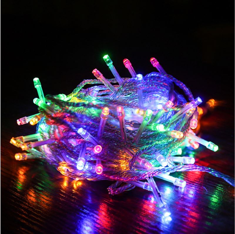 Wedding Fairy Christmas Lights Outdoor Twinkle Christmas tree Decoration 10M 100 LED String Lights