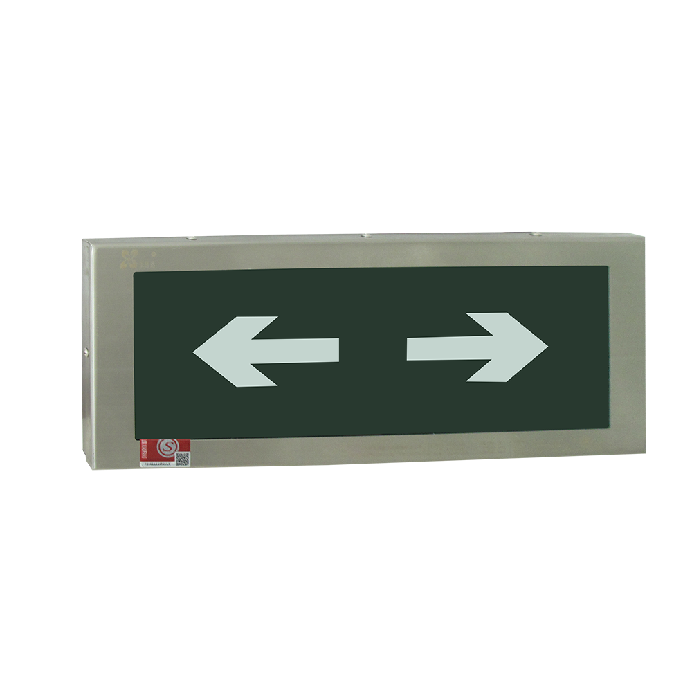 High quality modern design subway led emergency light exit sign