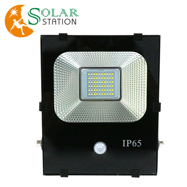 Factory wholesale price led flood lights 50w with solar panel